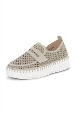 Ilse Jacobsen Hornbæk Tulip Laser-Cut Slip-On Flat, Navy, Women's EU 41 / US 10.5 — listing 2