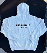 Fear of God Essentials Fleece Sweat Shorts - Black — listing 5