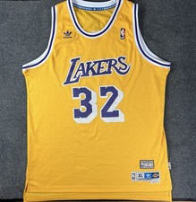 Adidas Hardwood Classics LA Lakers Magic Johnson #32 Swingman Jersey — listing 6