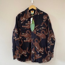 Farm Rio Multicolor Banana Leaf Hooded Jacket, Size XS — listing 6