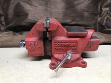 Vintage Cast Iron Swivel Base Bench Vise with Pipe Jaws — listing 5