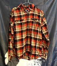 Columbia Sportswear Men's Flannel Shirt, Regular Fit, Size L, Blue/Brown Plaid — listing 4