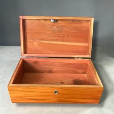 Lane Mid-Century Modern Cedar Hope Chest with Faux Drawer Front — listing 4