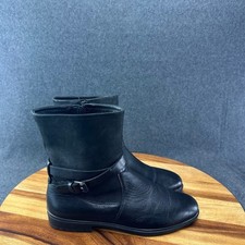 Women's Gray Faux Leather Side-Zip Comfort Casual Shoes — listing 3