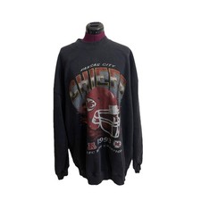 Abercrombie & Fitch x NFL Super Bowl LIX New Orleans 2025 Black Pullover Sweatshirt, XXL Tall
