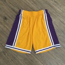 Mitchell & Ness Los Angeles Lakers Swingman Shorts Purple — listing 3