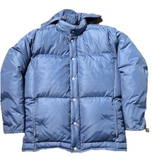 Vintage Tempco Goose Down Insulated Puffer Jacket, Western Yoke, Tan, Size L, listing 6