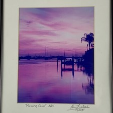 Framed Coastal Village Art Print "The Fisherman's Retreat" - Pencil-Signed and Titled — listing 6