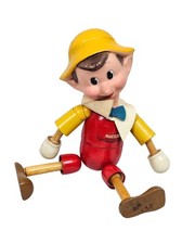 Ideal Walt Disney Pinocchio Composition & Wood Jointed Doll 10 inch — listing 2