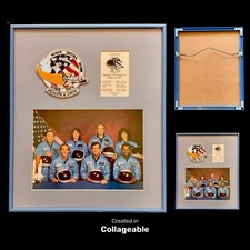 Space Shuttle Challenger STS-51L Crew Memorial Tribute Print — listing 3