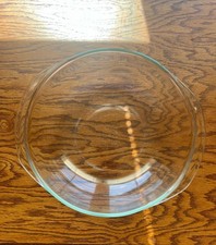 Pyrex Clear Glass Round Bowl / Dish, Made in USA — listing 3