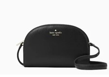 Kate Spade White Leather Shoulder Bag with Silver Diamond Logo Plaque — listing 4