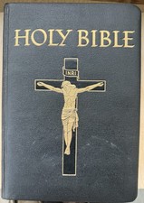 The Holy Bible, Confraternity Version - Vintage Catholic Hardcover Bible — listing 5