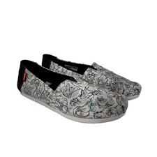 TOMS x Marvel Classic Youth Slip-On Shoes, Multi Marvel Comic Pop Print, Youth Size 2 — listing 3