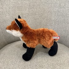 Plush Red Fox Stuffed Animal with Bushy Tail and Black Paws — listing 3