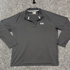 Under Armour HeatGear Women's 1/4 Zip Pullover, Royal Blue, Size Medium — listing 5