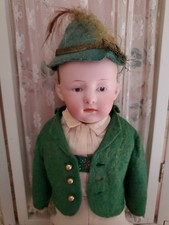 Gebruder Heubach 8" Bisque Character Baby Doll with Laughing Face — listing 6