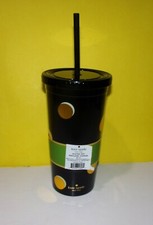 Kate Spade New York Insulated Tumbler with Reusable Straw, Polka Dot — listing 4