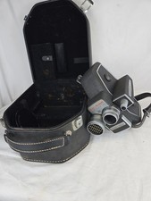 Bell & Howell 240 16mm Movie Camera with Turret-Mounted Wollensak Lenses and Leather Strap — listing 3