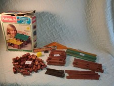 Vintage Playskool Lincoln Logs Set with General Store Building — listing 6