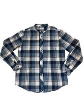 Billabong Core Fit Stretch Plaid Flannel Shirt, Size L — listing 4