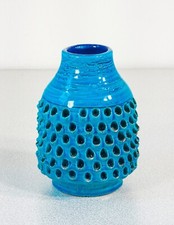 Bitossi Rimini Blu Ceramic Pedestal Table / Occasional Stand by Aldo Londi — listing 6
