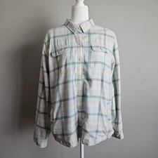 Vintage Tan Fleece-Lined Cotton Shirt Jacket / Shacket — listing 2