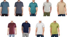Volcom Men's Short Sleeve Polo Shirt Gray Heather Size Large — listing 6