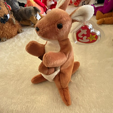 Ty Beanie Babies "Pouch" the Kangaroo with Joey — listing 3