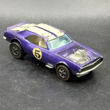 Vintage Purple Hot Rod Die-Cast Toy Car with "Cobra" Grille and Chrome Engine — listing 5