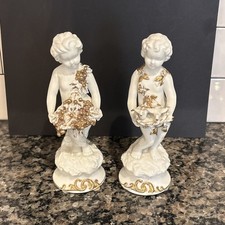 Porcelain Seated Boy Figurine with Ball, Lladro/NAO Style, Maker Unmarked in Photo — listing 4
