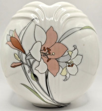 Yamaji Japan Cloisonné-Style Ovoid Vase with Elephant, Bird & Foliate Motifs — listing 5