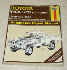 Haynes Repair Manual 92075 Toyota Pick-ups 1979-1995 & 4Runner 1984-1995 — listing 5
