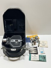 Bell & Howell 240 16mm Movie Camera with Turret-Mounted Wollensak Lenses and Leather Strap