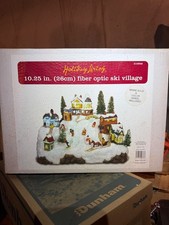 Holiday Living 10.25 in. Fiber Optic Ski Village #75597 — listing 2