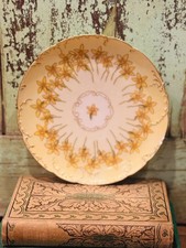 Haviland Limoges Porcelain Plate with Blue Floral Sprays and Gold Trim — listing 5