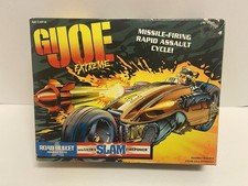 Die-Cast Bullet-Shaped Rocket Car with Blue Tribal Flame Graphics