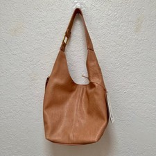 Antik Kraft Black Pebbled Leather Slouchy Hobo Shoulder Bag