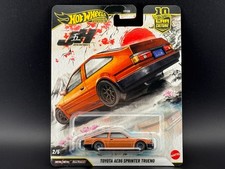 Hot Wheels Toyota Off-Road Race Truck Die-Cast, Black with Flames and #64 — listing 2