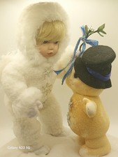 The Ashton-Drake Galleries Porcelain Snow Baby Dolls, Set of 4 — listing 5