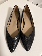 Naturalizer FAMKE Black Woven Elastic Strap Mary Jane Flats, Women's US 8M, listing 3