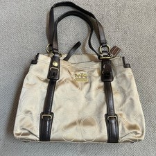 Coach Madison Gathered Leather Sophia Satchel in Grey — listing 6