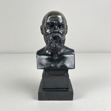 Bronze Grand Tour Bust of Socrates on Marble Base