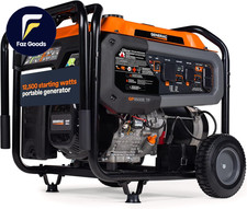 Generac Portable Gas Generator with Wheel Kit — listing 2