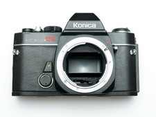Konica 35mm SLR Film Camera with Konica Hexanon Lens and Leather Case, listing 4