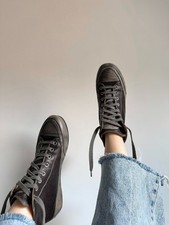 Candice Cooper Rock Low-Top Leather Sneakers, Black & Cream, Size EU 40 — listing 6