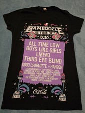 Vintage Good Charlotte "On The East Coast We Ride" Navy Band T-Shirt, Youth L (14-16) — listing 4