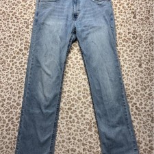 Levi's 505 Regular Fit Straight Leg Jeans, W36 L, Light Wash — listing 5