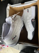 FILA Original Fitness Low Sneaker - Cream/Navy/Red Logo Tape — listing 4