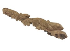 Polished Burl Wood Freeform Sculpture / Natural Root Burl Display Piece — listing 3
